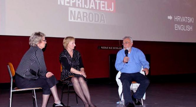 Razgovor s Goranom Dodigom na promociji filma “Neprijatelj naroda” novinarke Višnje Starešine