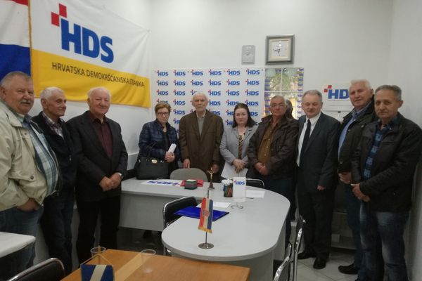 Izvještajni sabor ogranka u Cerniku Hrvatske demokršćanske stranke