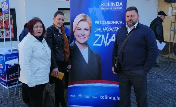 Ogranak HDS-a Sigetec daje potporu Kolindi Grabar-Kitarović