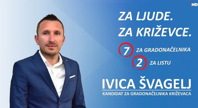 IVICA ŠVAGELJ: KANDIDAT HDS-A ZA GRADONAČELNIKA GRADA KRIŽEVACA